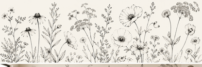 Wild Meadow mural artwork