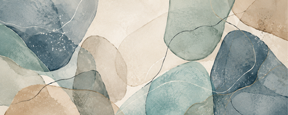 Sea Glass mural artwork