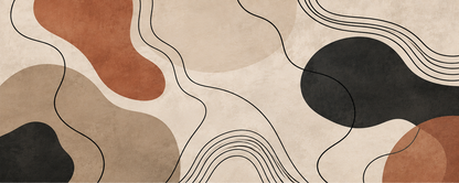 Contour Forms mural artwork